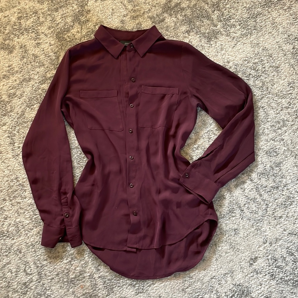 Button down long sleeve shirt